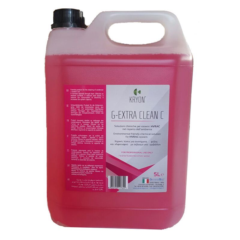 G-Extra Clean C - nettoyant moussant condenseur concentré - GeneralGas ( en bidon de 5 litres