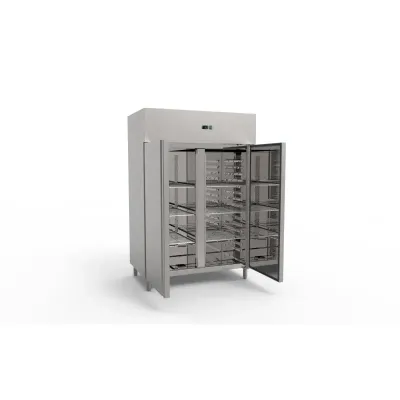 NOSEM - Armoire Réfrigérée négative - 2 portes pleines -  -18 / -22°C - 1200 Litres