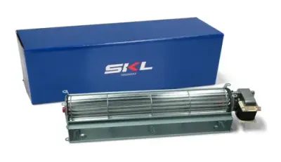 SKL ventilateur tangentiel simple - moteur à droite- 1 x 360 mm - 230V - 18W - Diam 60 mm