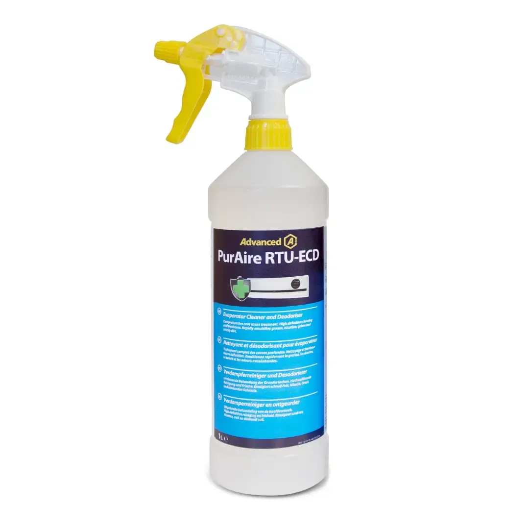 PureAire RTU-ECDen spray de 1 litre - Nettoyage et désinfection clim et évaporateur - Advanced par Aspen Pumps