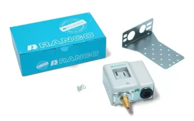 Pressostat RANCO Basse Pression - Réarmement AUTO - Plage de réglage : -0,3 à 7 Bars