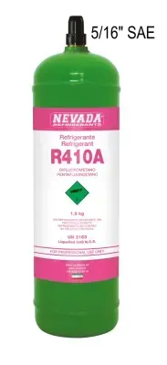 R410A - Gaz réfrigérant en bouteille de 1,9 kg