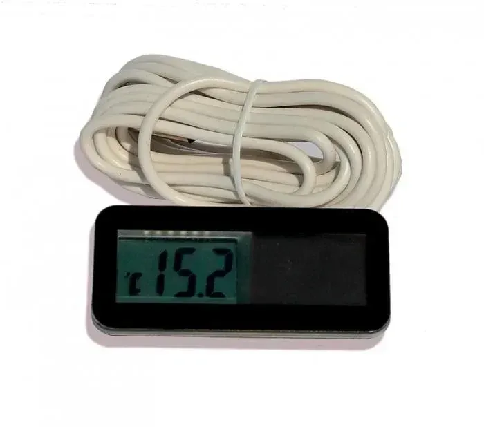 Thermomètre solaire à encastrer - Indicateur de température