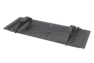 Bac en ABS de 1050 x 400 mm - Forme en entonnoir - couleur Anthracite  - Option : Résistance antigel