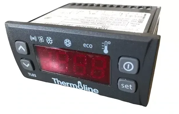THERMOLINE - Régulateur de température - Application  Négative - 220V - 50 Hz - 3 contacts 12/8/5 A