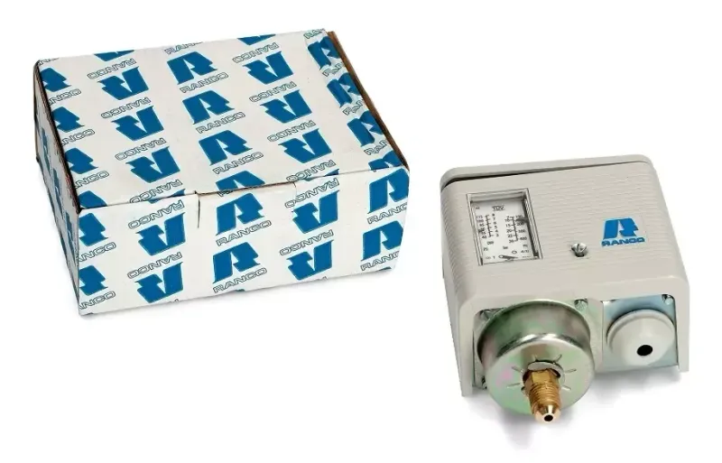 Pressostat RANCO Haute Pression- Réarmement AUTO Plage de réglage : 7 à 30 Bars