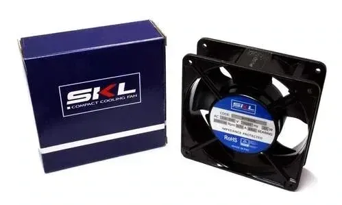 SKL - Moteur ventilateur axial compact- 120 x 120 x 38 mm - 220V - 22W