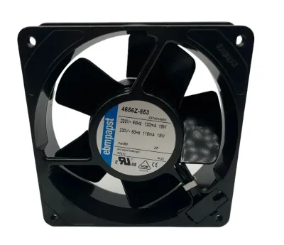 EBM PASPT - Ventilateur axial compact - 119 x 119 x 38 mm- 230V - 19W EBM PASPT - Ventilateur axial compact - 119 x 119 x 38 mm- 230V - 19W