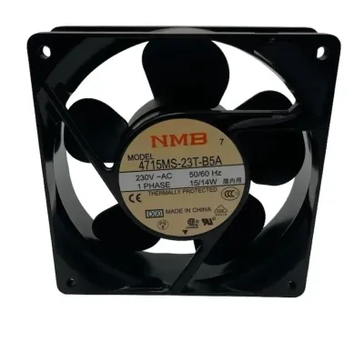 NMB - Moteur ventilateur axial compact - 119 x 119 x 38 mm - 230V - 15/14W NMB - Moteur ventilateur axial compact - 119 x 119 x 38 mm - 230V - 15/14W