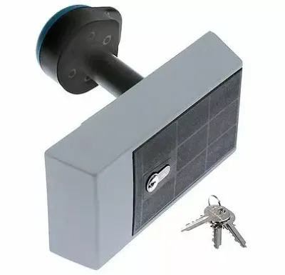 FERMOD - fermeture 921  à clé - automatique à 1 point avec décondamnation intérieure par coup de poing pour porte en surépaisseur de 27 à 157 mm