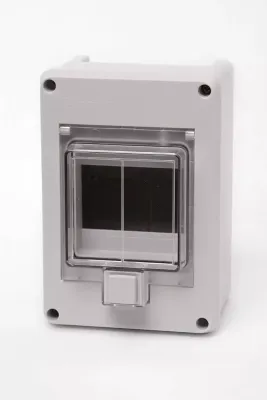 Coffret électrique nu - Coffret étanche F tronic 1 rangée 4 modules