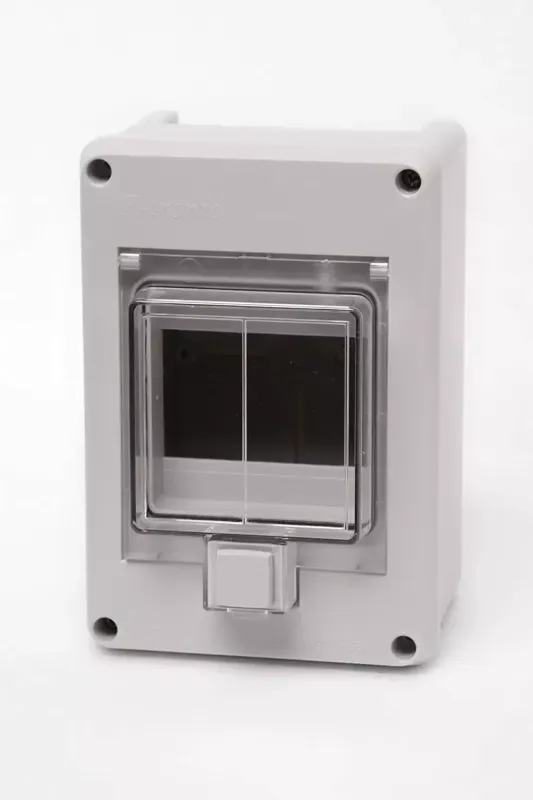 Coffret électrique nu - Coffret étanche F tronic 1 rangée 4 modules