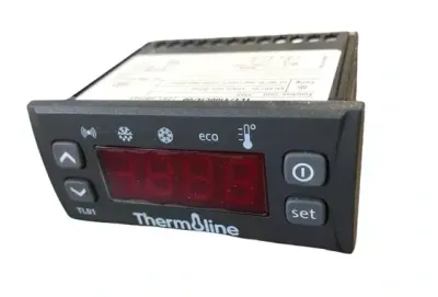 THERMOLINE - Régulateur de température - Application positive - 220V - 50 Hz - 1 contact de 12A THERMOLINE - Régulateur de température - Application positive - 220V - 50 Hz - 1 contact de 12A