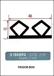Joints à encastrer pour cellule - 3000 mm
