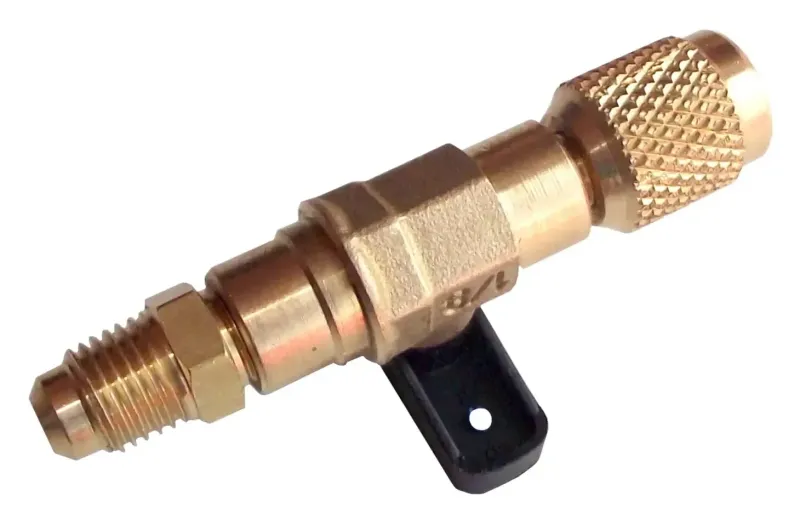 OUTILLAGE - SKL - Raccord 1/4M 1/4F avec robinet d'arrêt