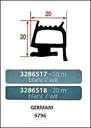 Joints à encastrer pour cellule - 10 m