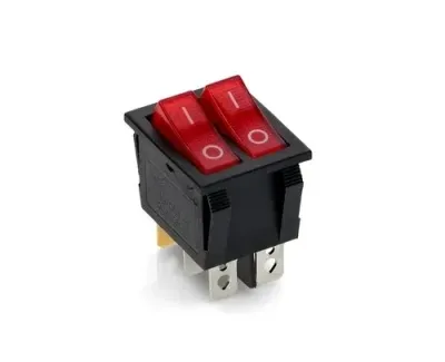 Interrupteurs - Interrupteur à touche basculante -  2 contacts