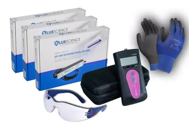 Purification d'air par UV-C Led - BLUESCIENCE