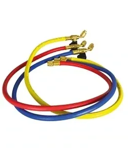 OUTILLAGE - VALUE - lot de 3 flexibles manomètre