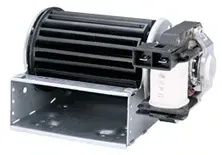 TEDDINGTON ventilateur tangentiel simple - moteur à droite - 1 x 90 - 230V - 18 W - Diam 60 mm