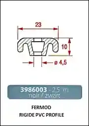 Joints à encastrer pour cellule - 2500 mm Joints à encastrer pour cellule - 2500 mm