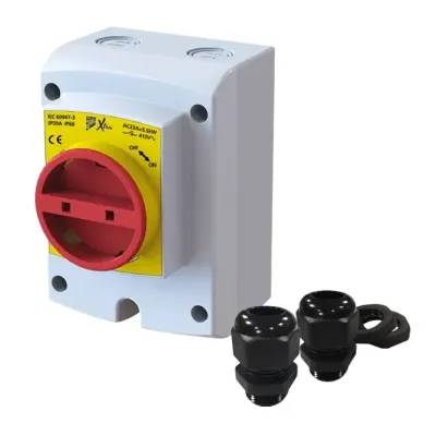 Interrupteur de proximité - 4 pôles - 20 A - Aspen pumps Xtra Controls Interrupteur de proximité - 4 pôles - 20 A - Aspen pumps Xtra Controls