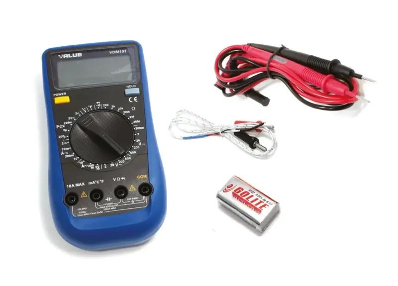 OUTILLAGE - Multimètre digital VALUE