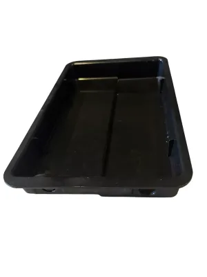 Bac condensat horizontal en résine - Capacité de 1,5 Litres - Dimensions : L x l x H en mm - 325 x 200 x 41. Pose à l'horizon