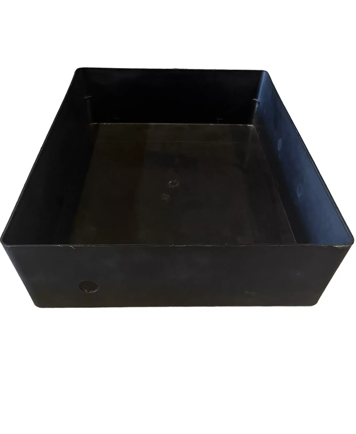 Bac condensat horizontal grande capacité en résine - Capacité de 6 Litres - Dimensions : L x l x H en mm - 400 x 295 x 90. Po