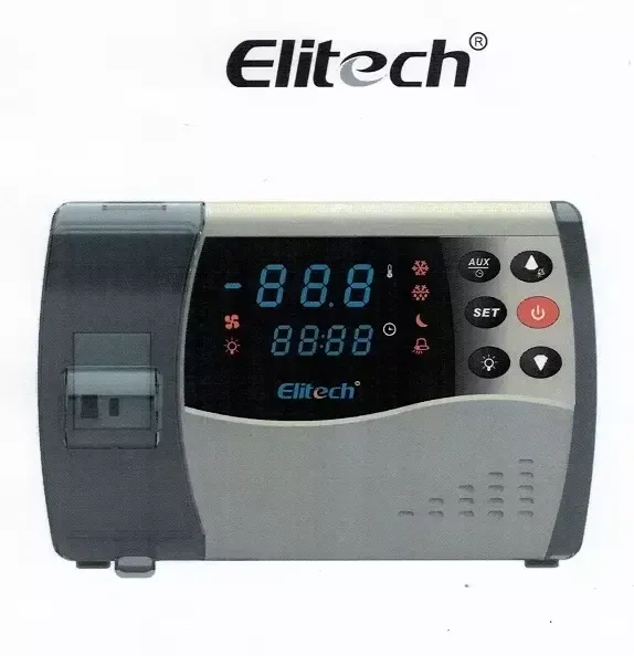 Coffret de régulation précâblé ELITECH pour chambre froide positive ou négative