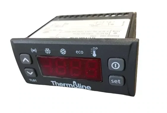 THERMOLINE - Régulateur de température - Application positive - 220V - 50 Hz - 1 contact de 12A tl01