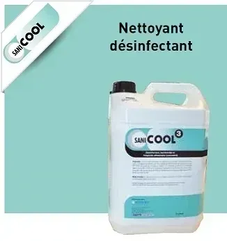 SaniCOOL 3 - Désinfectant, Bactéricide, Virucide alimentaire - (bidon de 5 litres)