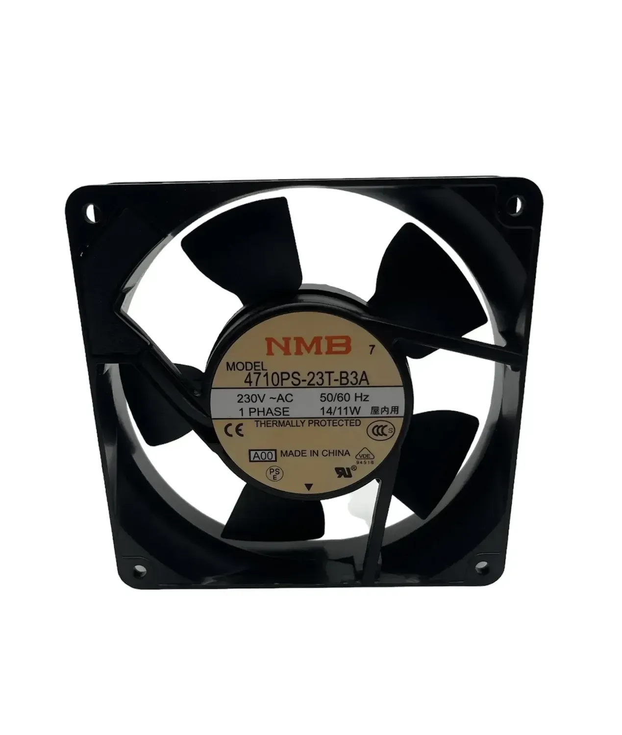 NMB - Moteur ventilateur axial compact - 119 x 119 x 25 mm - 220V - 14/11W