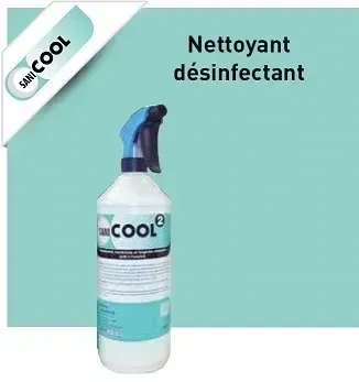 SaniCOOL 2 - Nettoyant désinfectant Virucide bactéricide fongicide