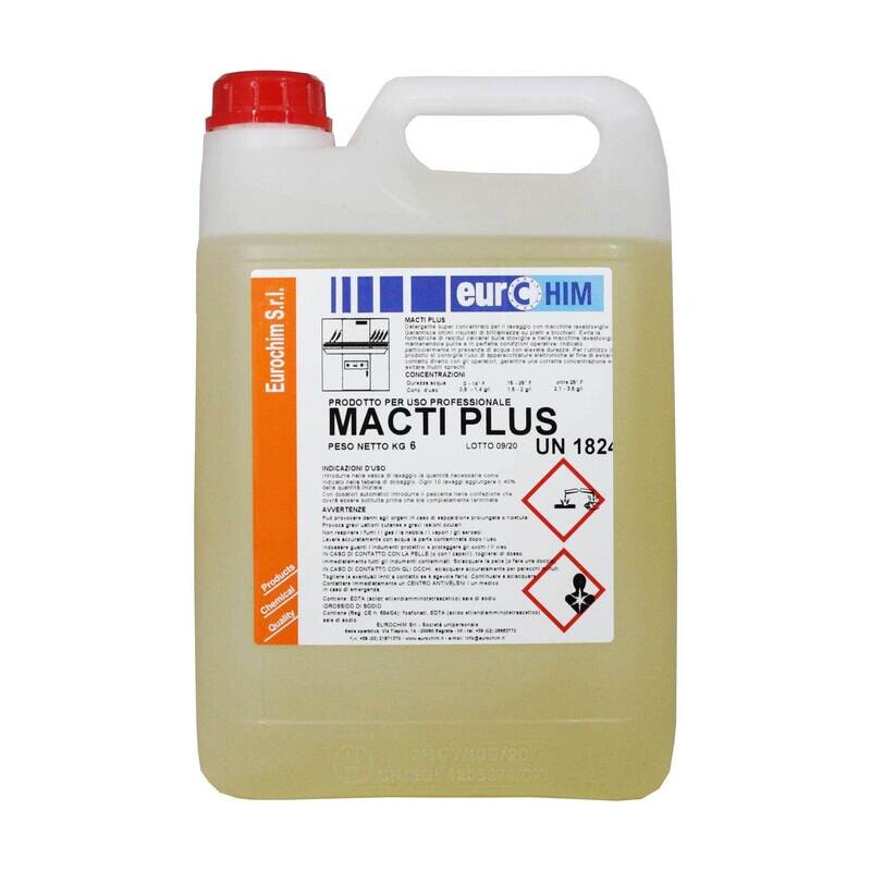 Macti Plus: Detergente per Acque Dure