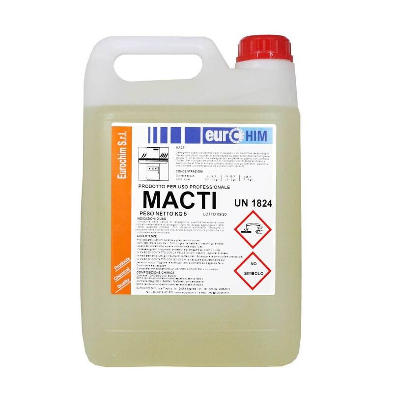 Macti: detergente per acque medie e dolci
