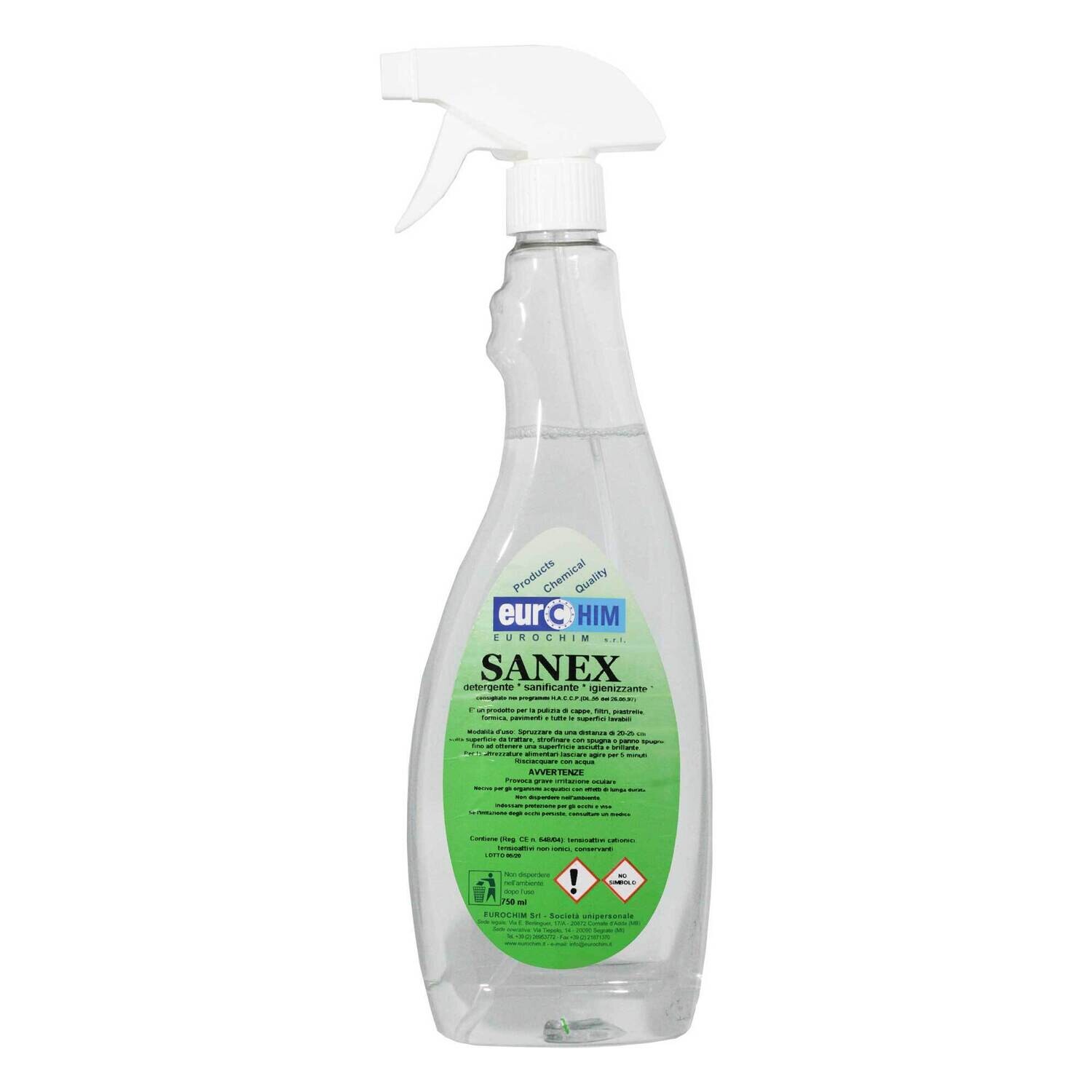 Sanex : Detergente igienizzante per cappe, filtri e piastrelle