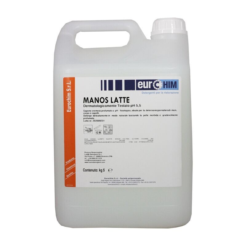 Manos latte: Sapone cremoso profumato