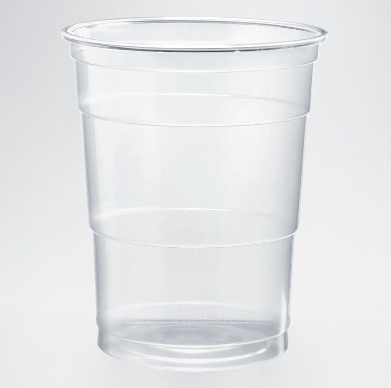 Bicchiere trasparente imbustato