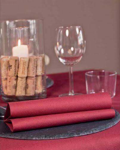 Tovaglioli Monouso in TnT Airlaid 40x40 Natale su Tela 1000 pz