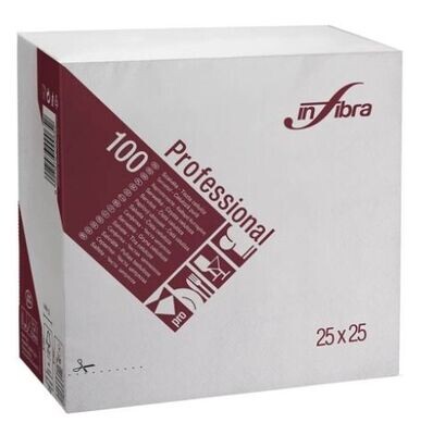 Tovaglioli 25x25 bianco