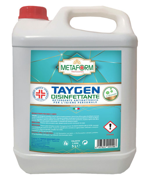 Taygen sapone mani disinf. P.M.C. n. 19486