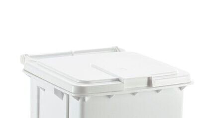 Coperchio per contenitore "MAX" C/REGGISACCO lt 80 Bianco