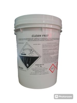 Clean Frit: sgrassatore polvere friggitrici