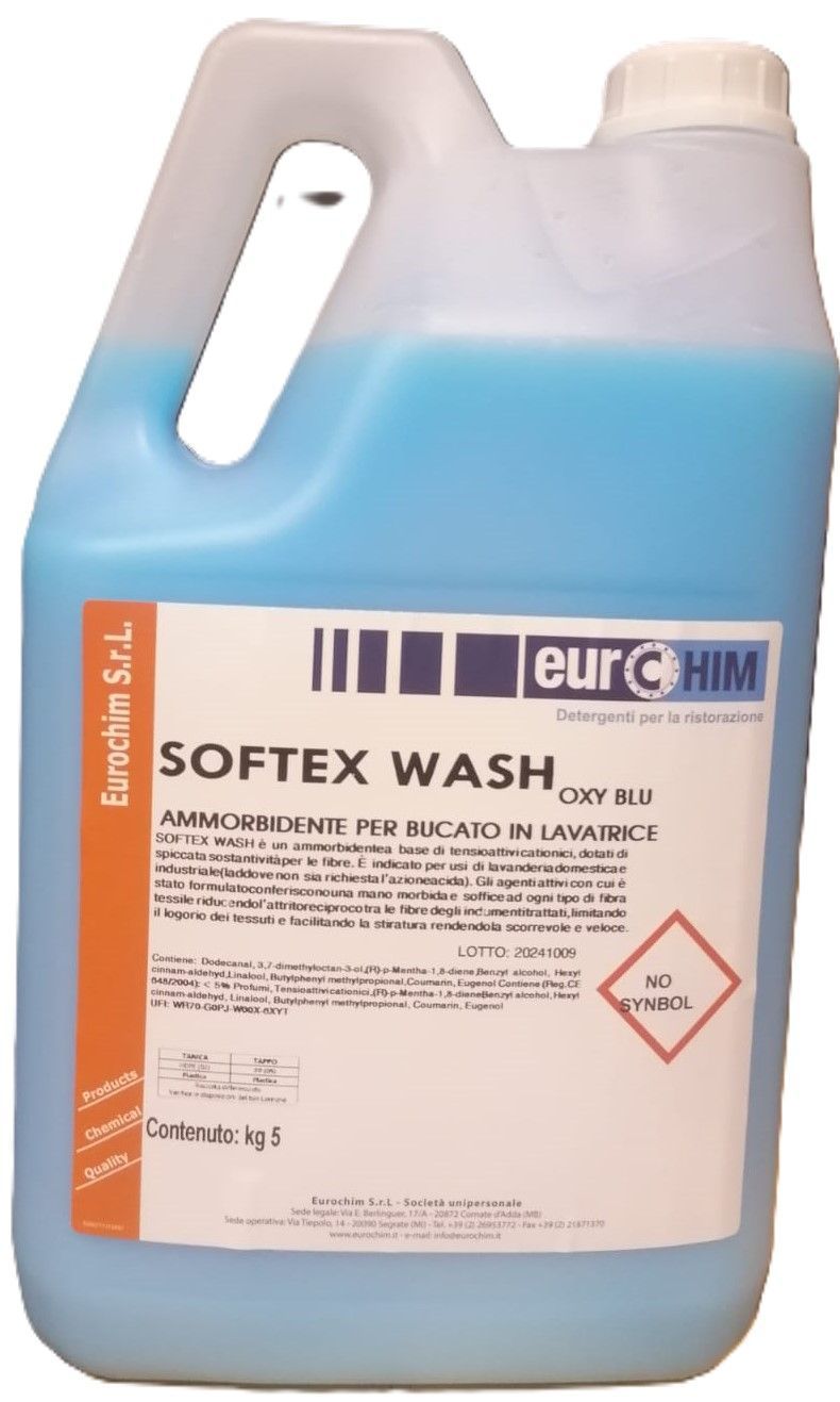 Softex Wash OXY BLU: Ammorbidente concentrato