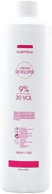 Matrix SCB Developer Cream with 9% 30 Volume Creme Developer