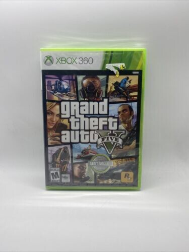 Grand Theft Auto V 5 ( Microsoft Xbox 360, Brand New Factory Sealed