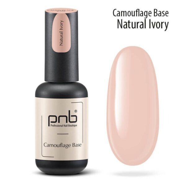 UV/LED Camouflage Base Lack PNB, Natural Ivory 8 ml