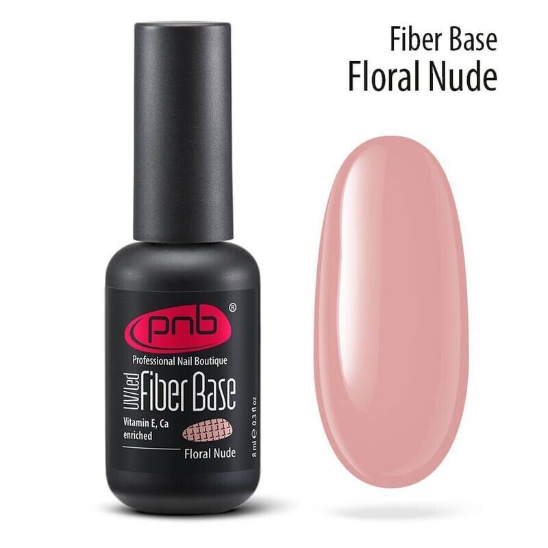 UV/LED Fiber Base Lack PNB "Floral Nude" 8 ml