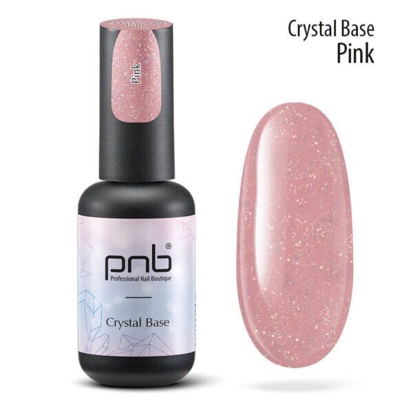 UV/LED Crystal Base Lack PNB, Pink 8 ml